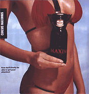 Maxim Magazine Beer Holder